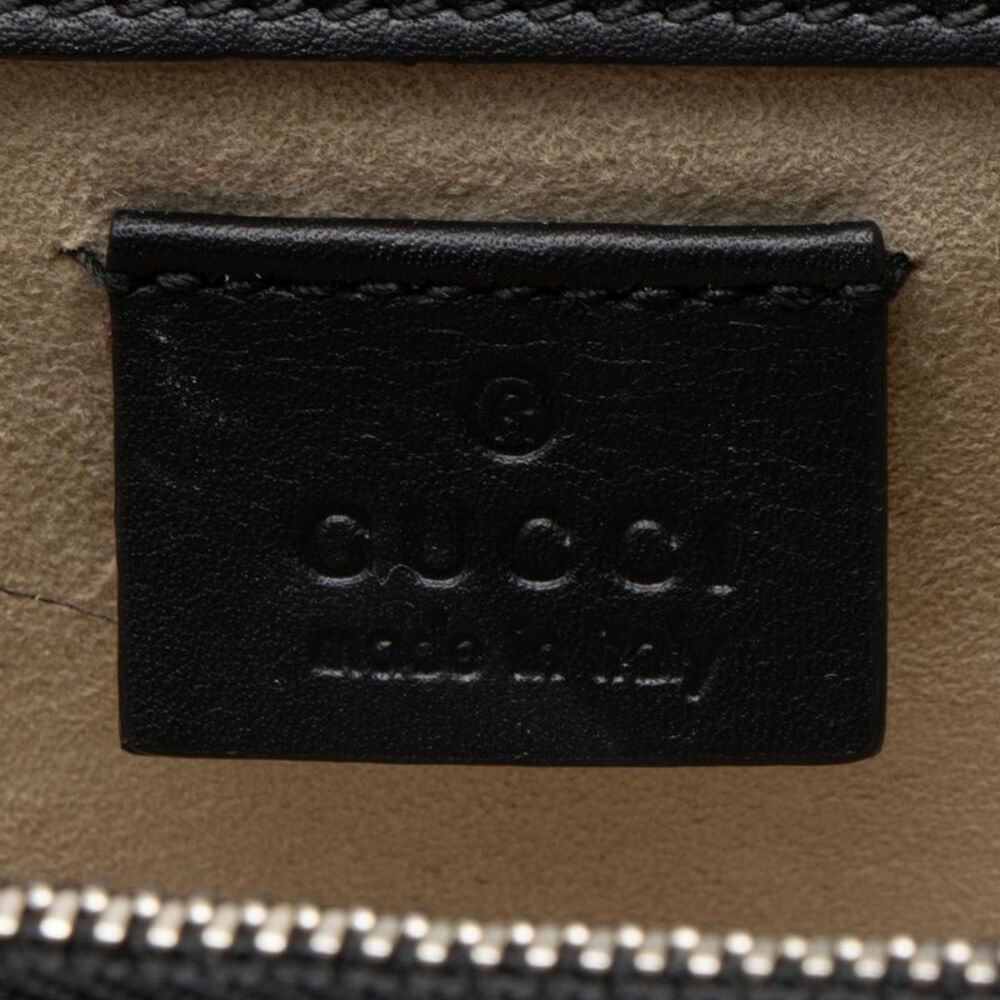 Gucci Leather Embroidered Studded Blind for Love Dionysus Small Shoulder Bag - Picture 8 of 16
